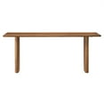thumbnail image 5 of Modway Amistad 46" Solid Wood Bench, Walnut, 5 of 10