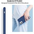 thumbnail image 5 of For Iphone 11 Pro Case Liquid Silicone Slim Cover With Microfiber Lining Shockproof Protective Case For Iphone 11 Pro 5.8 Inch Cobalt Blue[L1660], 5 of 5
