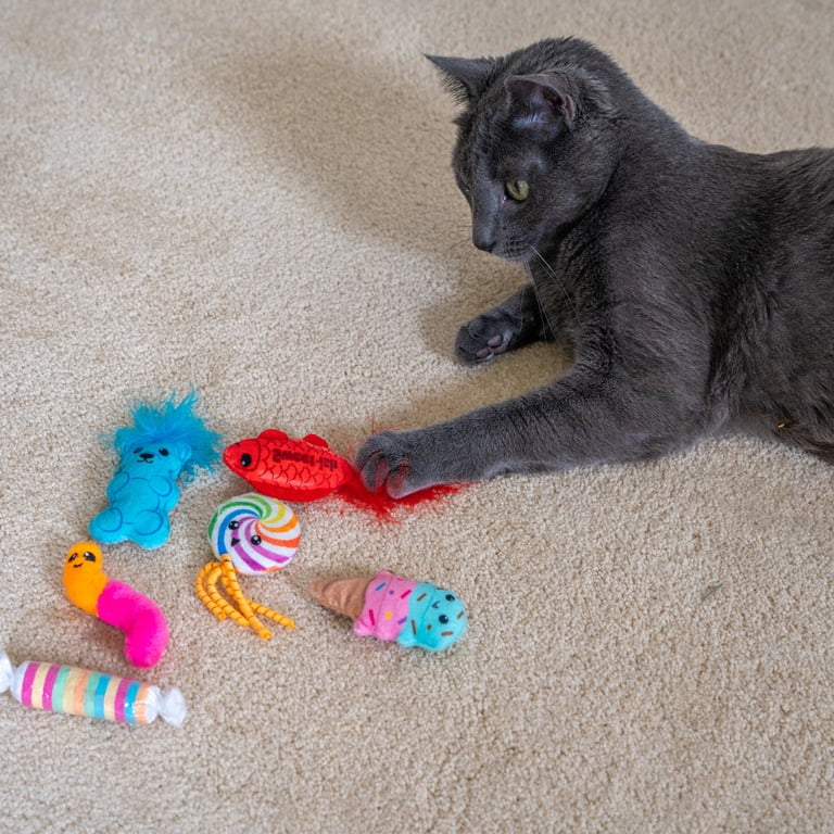 Catstages Kitty Sweet Treats Catnip Plush Toy, 6-Pack photo 8