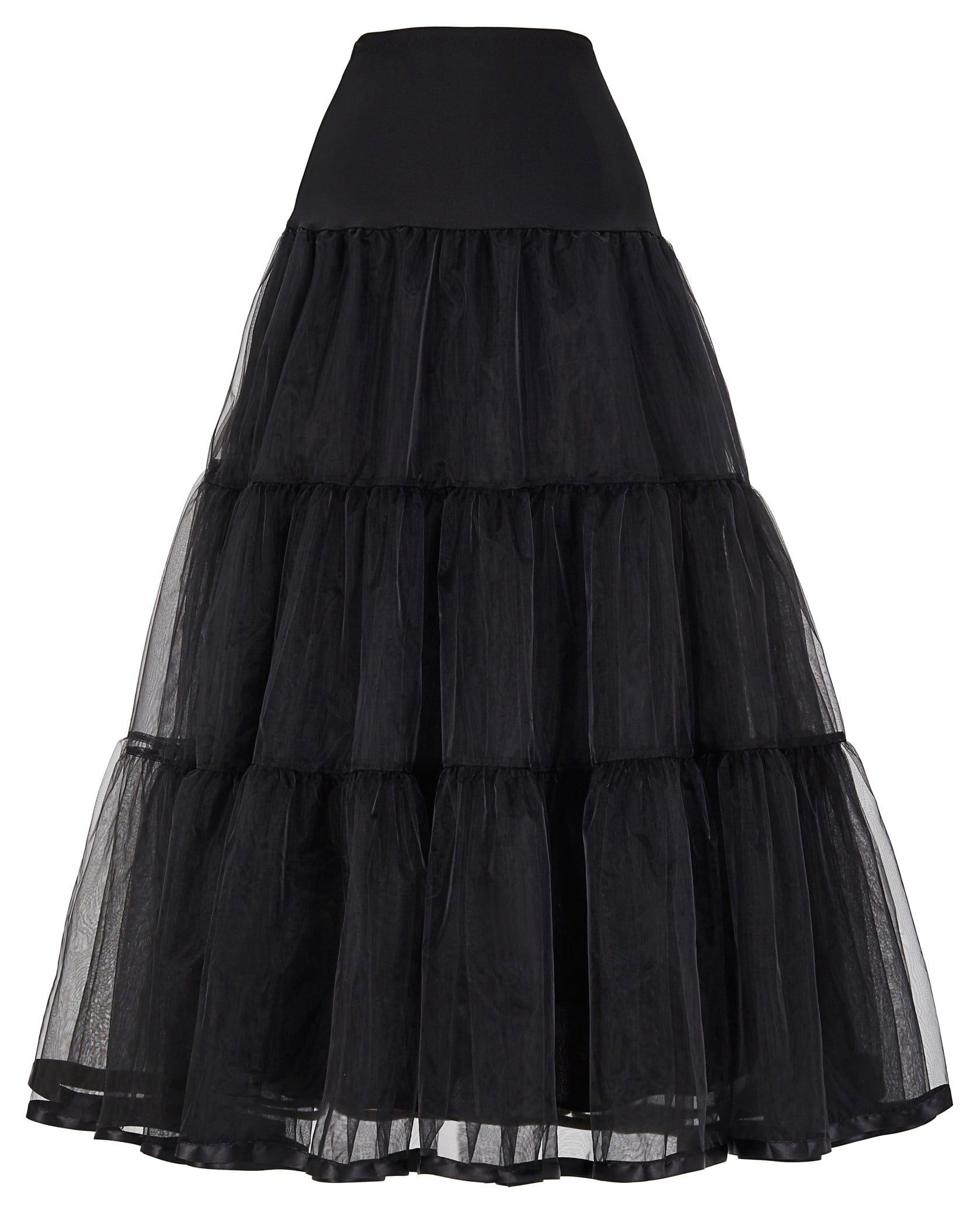 Groen Wissen martelen Grace Karin Womens Retro Dress Vintage Dress Crinoline Petticoat Underskirt  Plus Size(Black,0X) - Walmart.com