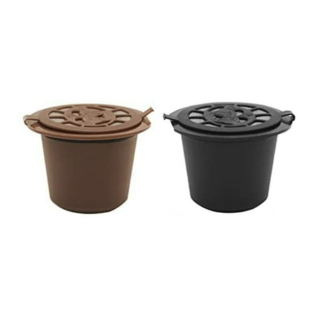 

2 Pieces of for Line Coffee Machine Refillable and Reusable Capsule Cups