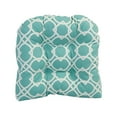 thumbnail image 2 of Blazing Needles 93184-4CH-OD-144 19 in. U-Shaped Dining Chair Cushions, Elipse Pool - Set of 4, 2 of 2