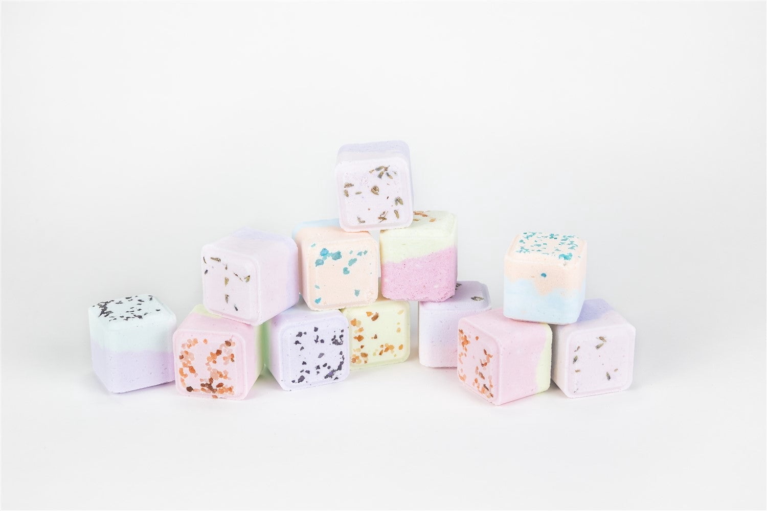 Lizush - Shower Steamers, Set of 12 big fizzies, Cheer up Gift Set, Relaxing Gift Box