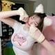 thumbnail image 2 of Guantes Con Diadema Forma Orejas De Gato Para Fiesta Cosplay, 2 of 5