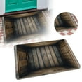 thumbnail image 2 of "Visual Trap Mud Door Mat Easy Care Water Absorbent Entrance Rug For Bathroom And Kitchen" Extra Heavy Blanket Ll Blanket Blanket Twin with Cover Large Weave Throw Blanket Warm Twin Blanket Womens, 2 of 4