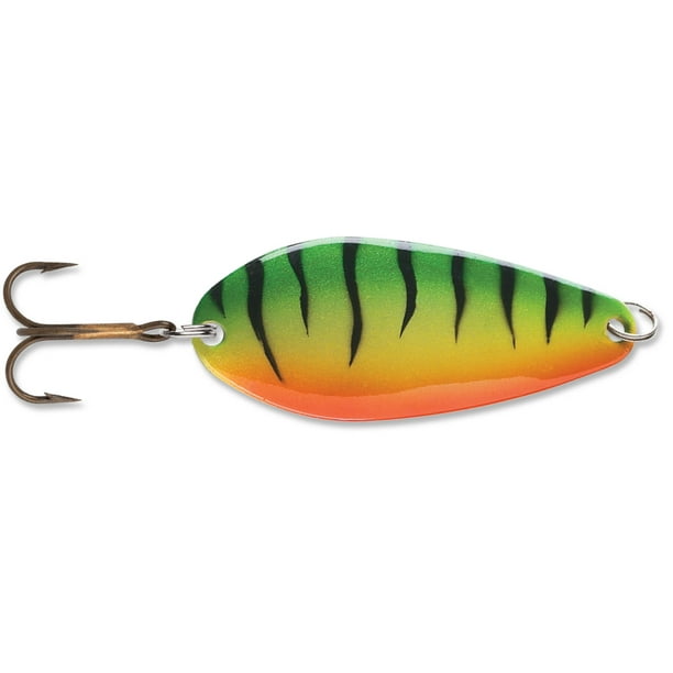 Blue Fox Strobe Spoon Fishing Lure 1/4oz Firetiger - Walmart.com
