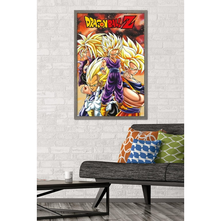 Dragon Ball Z - Saiyans Wall Poster, 22.375