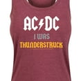 thumbnail image 3 of ACDC - I Was Thunderstruck - Women's Racerback Tank Top, 3 of 5