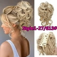 thumbnail image 3 of LAICAIW Extensions de Chignon Bouclé Pièce de Cheveux pour Femmes Queue de Cheval, 3 of 7