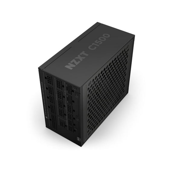NZXT C1500 Platinum ATX 3.1 | Fully Modular Low-Noise PC Gaming Power Supply | 1500 Watts | 80 PLUS Platinum| Dual 12V-2x6 Connectors | Zero Fan Mode | 100% Japanese Capacitors | Black