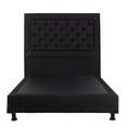 thumbnail image 2 of Box Base Cama Matrimonial + Cabecera Mary Negro, 2 of 7