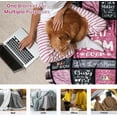 thumbnail image 4 of Cat Mom Blanket Gifts for Girls Women Best Cat Mom Ever Gift Cat Themed Gifts for Cat Lover Lady Gifts Soft Flannel Cat Throw Blanket for Birthday Mother''s Day 50" X 40", 4 of 6
