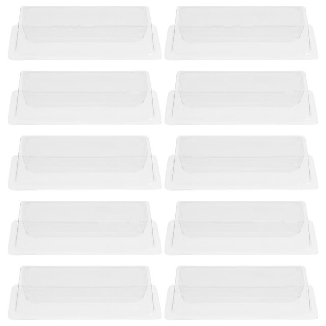 MasteelfCA 20Pcs Sterilized Sample Adding Slots Plastic Liquid Reagent Boxes Loading Slots