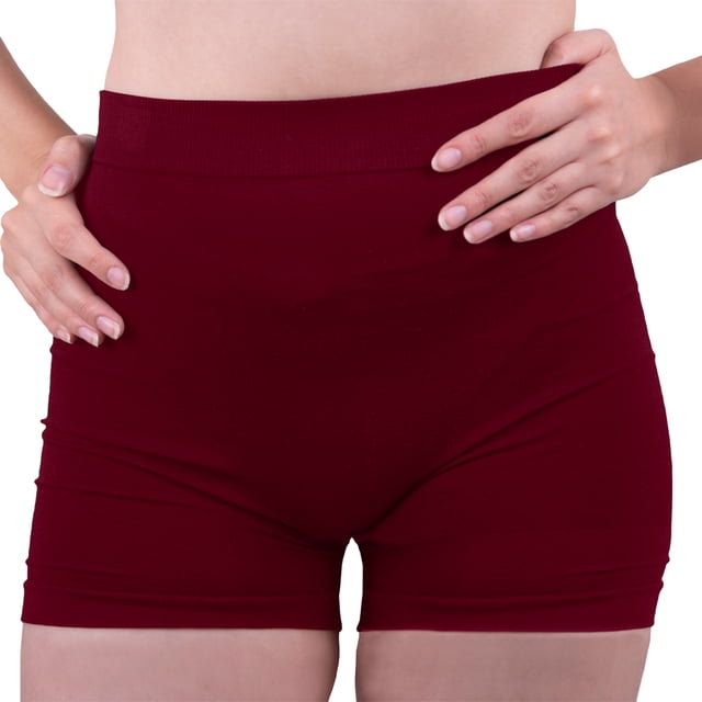 Short Licra Mujer, Vino, Corto, Unitalla, Deportivo, Dama, Atlético, Boxer, Entrenamiento, Pantalones Cortos, Biker Dahirim Store N21912