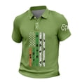 thumbnail image 3 of Xcmzpl Mens Golf Shirt Moisture Wicking Performance Sport Short Sleeve Waffle Shirts Happy St Patrick's Day Shirts for Men, 3 of 6