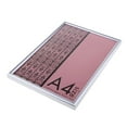 thumbnail image 4 of Thinsony A4 Size Wooden Diploma Certificate Photo Artwork Picture Frame Silver, 4 of 9