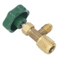 thumbnail image 3 of Dosaele Valve de Réfrigérant de Climatisation Cuivre ABS Étanche 1/4 Po SAE Valve de Division de Réfrigérant Réservoir de Réfrigérant de Remplacement, 3 of 9