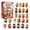 #_05, variant on YAMB 2D Christmas Acrylic Advent Calendar, 24‑Day Countdown Calendar with Mini City Service Fleet Ornaments, Handcrafted Festive Holiday Tabletop & Wall Hanging Decor for Xmas Tree Home Layout