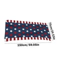 thumbnail image 2 of 4th Of July Beach Towel - Red White Blue Patriotic Design, Soft Absorbent Fabric, Large Size Maximum Comfort, Quick-Drying Fade-Resistant, Easter Decor, Beach, Pool, Picnic Summer Outdoor, 1pc, 2 of 5