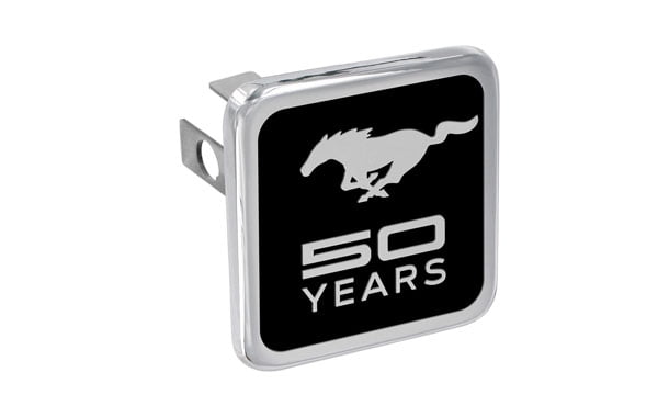 50th Anniversary Metal Sign Over 2 Feet Long Mustang 50 YEARS Steel Wall Art