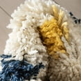 thumbnail image 4 of Well Woven Gigi Jax Modern Kids Shag Geometric Ivory Blue Thick 5'3" x 7'3" Area Rug, 4 of 7