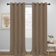 thumbnail image 1 of Cortinas Térmicas Aislantes Easy-Going Camel 132x244cm 2 Paneles, 1 of 7