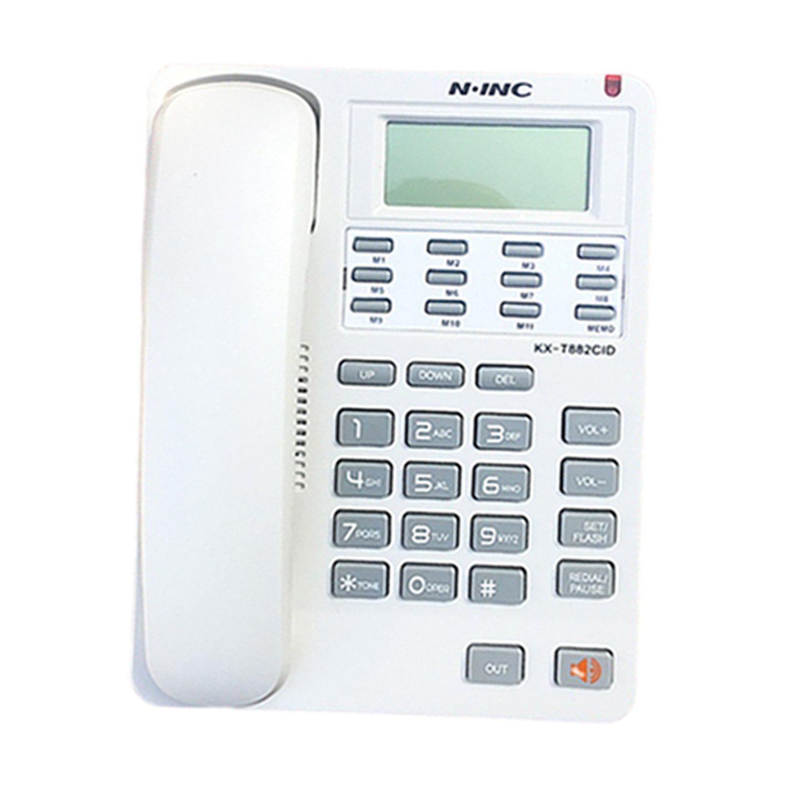 Corded Telephone Volume Control Caller ID Redial\P with LCD Display