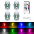 thumbnail image 1 of Luces estroboscópicas LED inalámbricas LYCARESUN, 8 colores, recargables por USB, 1 of 7