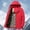 Red, variant on Casual Winter Jacket With Detachable Hood Warm Lined Outerwear For Cold Weather Windproof Thermal Insulated Coat Mens Wind Jacket Snow Jacket for Men Outlast Jacket