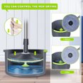 Mastertop Spin Mop and Bucket System with Wringer Set for Floor,5