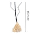 thumbnail image 5 of Boovnll Halloween Broom, 1 Pcs 32.28 Inch Animated Self Moving Witch Broom with Sound, Moving Halloween Decor for Porch Party, 5 of 7