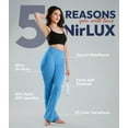 thumbnail image 4 of NirLUX Bootcut Yoga Pants - Soft Leggings For Women Regular & Plus Size Womens Leggings Tummy Control For Gym & Yoga (4 28", Blue), 4 of 6