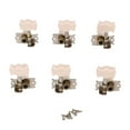 thumbnail image 2 of Classical Guitar Tuning Peg, Exquisite Appearance Plastic Metal Decorative Durable Guitar Peg Tuner 3L3R Easy Installation  For Replacement, 2 of 8