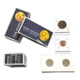 thumbnail image 4 of Lefu 12 Specifications Coin Holders Stamp Coin Storage Square Cardboard Box, 4 of 9