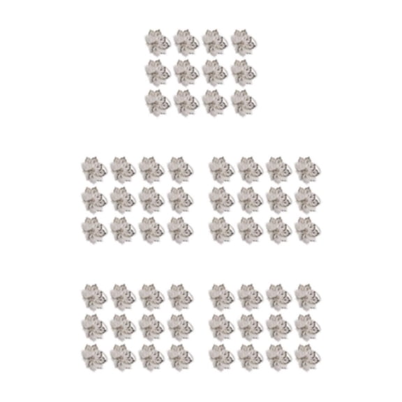 Yuarrent Paquete de 12 servilleteros de metal con borde para un servicio prolongado Clubes de vida y decoraciones familiares de plata Type2 NO2