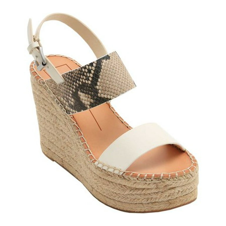 Women s Dolce Vita Spiro Platform Wedge Slingback Walmart