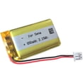 thumbnail image 1 of AOLIKES 3.7v 850mAh Replacement Battery for Sena 50S 30K 20S EVO Motorcycle Bluetooth Headset Helmet Intercom - Plug, 1 of 5