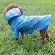 thumbnail image 5 of Impermeable para perros Poncho para mascotas con capucha de tira reflectante Poncho impermeable Carevas Camisa manga corta, 5 of 7