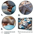 thumbnail image 3 of Designart "Coastal Seashell Euphony" Nautical & Beach Floater Framed Wall Art Living Room, 3 of 7
