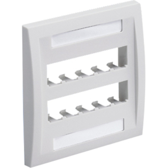 10-Socket Faceplate