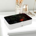 thumbnail image 6 of Spider Web PU Leather Necklace Organizer Decorative Box with Removable Compartment Portable Necklace Holder, 6 of 6