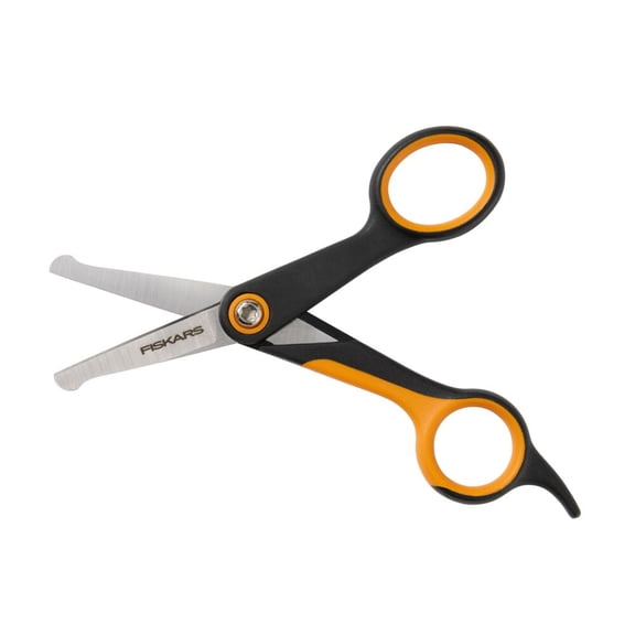 Fiskars Pet Detailing Scissors, Cat and Dog Grooming Scissors