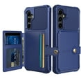 thumbnail image 2 of Feishell for Samsung Galaxy S23 FE Wallet Case, with ID&Credit Card Holder Slots Pockets Wallet Back Cover Stand Flip Folio Leather Magnetic Absorption Cover For  Samsung Galaxy S23 FE,
Darkblue, 2 of 7