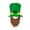Coffee, variant on Generic Irish Leaf Festival Cotton Hat Beard Party Hat Show Top Hat St. Patrick's Day Green Leprechaun Top Hat with Beard Irish Shamrock Velvet Hat