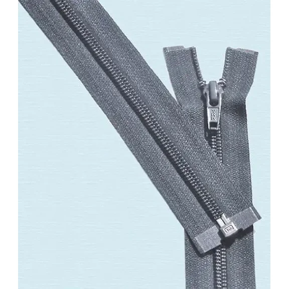 36" Light Weight Jacket Zipper ~ YKK #5 Nylon Coil Separating Zippers - 579 Dark Grey (1 Zipper/Pack)