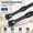 Black, variant on Adjustable Spring Tension Rods for Curtains, 2 Pack, 16-28 Inch Extendable Closet, Window, Bathroom Bars for Home and DIY Use