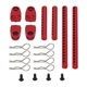 thumbnail image 3 of Accesorios para de carrocería de coche RC 1/10, con clip R, poste de carrocería de aleación de aluminio resistente y de alto rendimiento para Rojo, 3 of 10