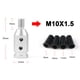 thumbnail image 3 of Adaptador de palanca de cambios M10x1.5, adaptador de perilla de cambio de marchas modificado para coche Manual para Honda, 3 of 5