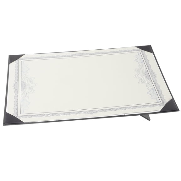 Hemobllo Handmade Black Diploma Album for Certificates and Graduation Photos