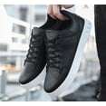 thumbnail image 3 of KAQ Men's Shoes Leather Casual Shoes for Men Fashion Sneakers Casual Dress Shoes, 3 of 10